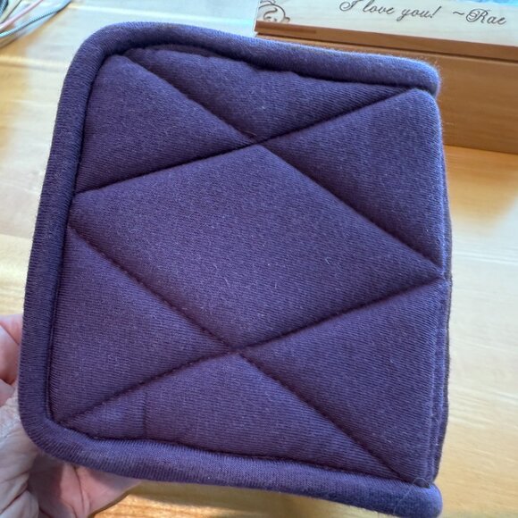 Carry/storage for essential oil bottles, deep purple - Picture 3 of 3